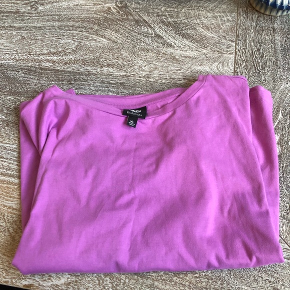 Bobeau Bubble Sleeve Tee - Picture 9 of 10